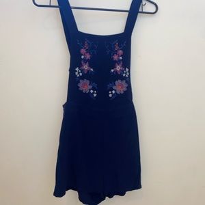 Floral summer romper